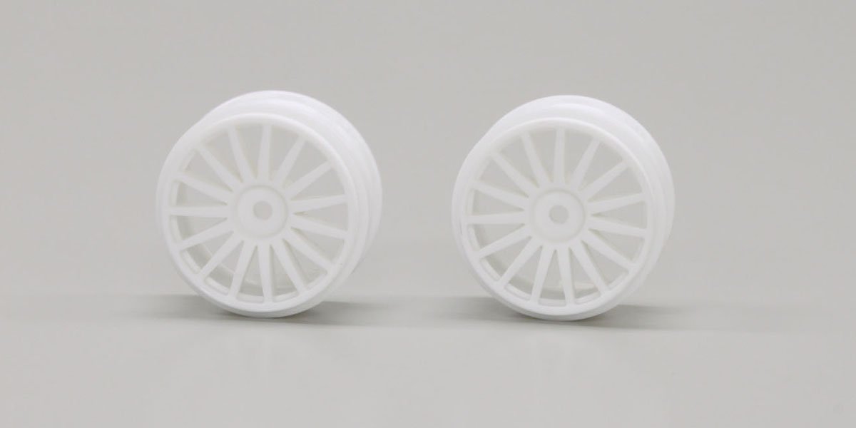 TRH121W Wheel (15-Spoke/White/2pcs/DRX/GT46) TRH121W  - KYOSHO RC